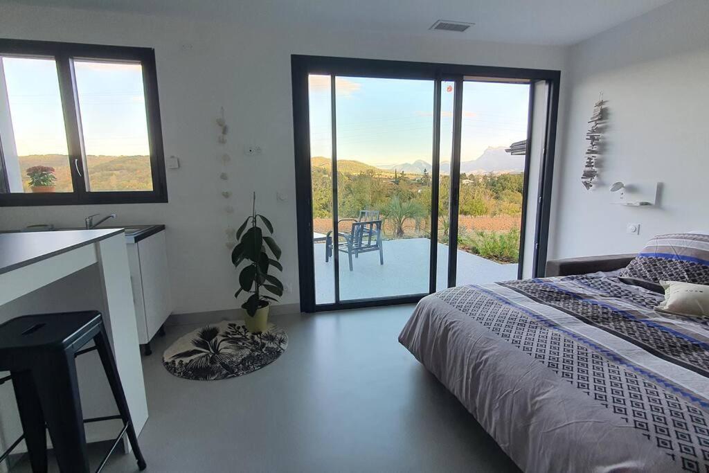 Studio Independant Vue Magnifique Et Au Calme 크레스트 외부 사진